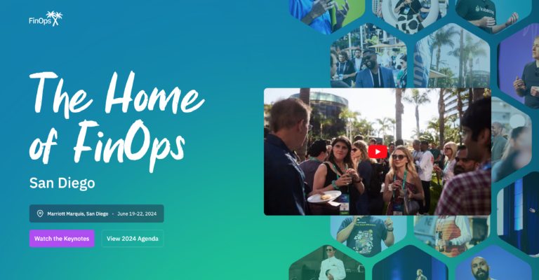 Meet us at FinOps, San Diego