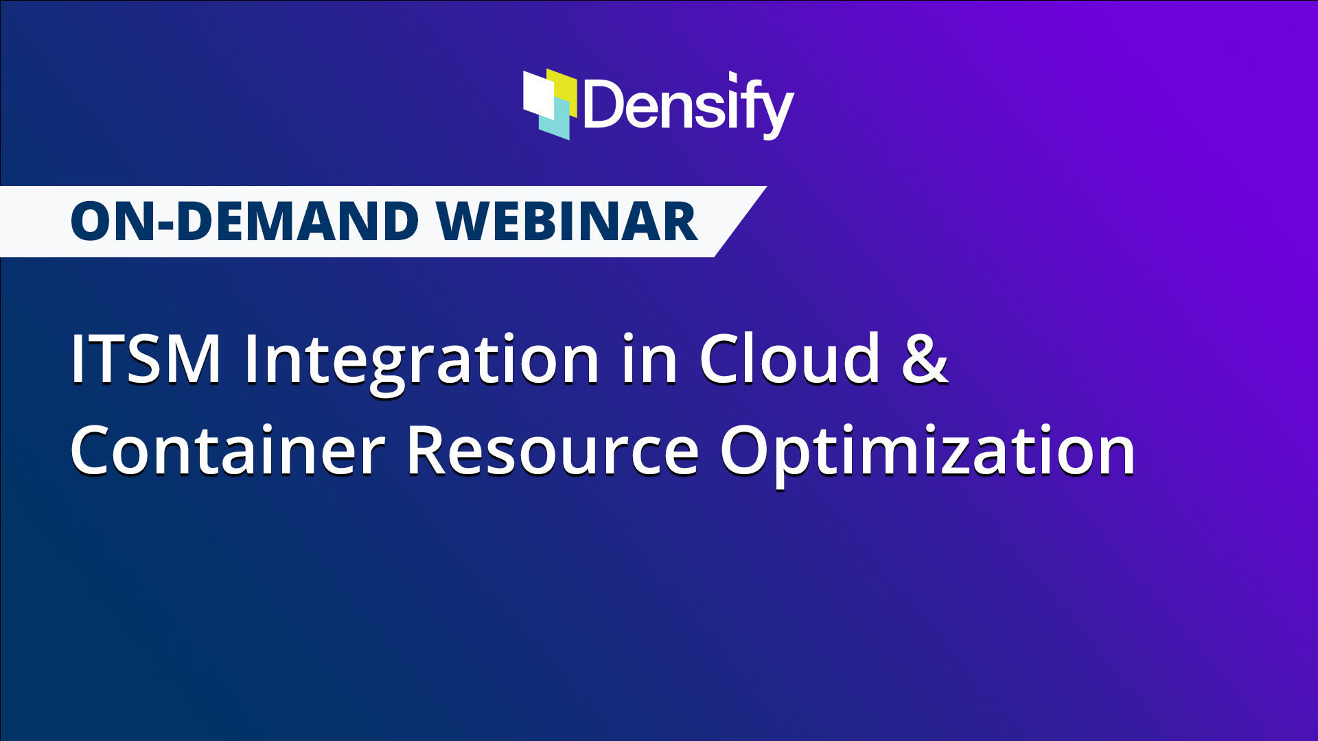 Cloud & Container Resource Management | Densify