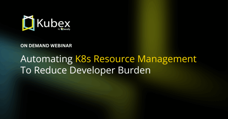 Automating K8s Resource Management To Reduce Developer Burden